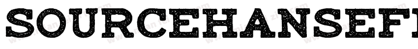 sourcehansefigsc bol字体转换